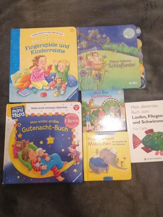 Zestaw 6 książek dla dzieci po niemiecku