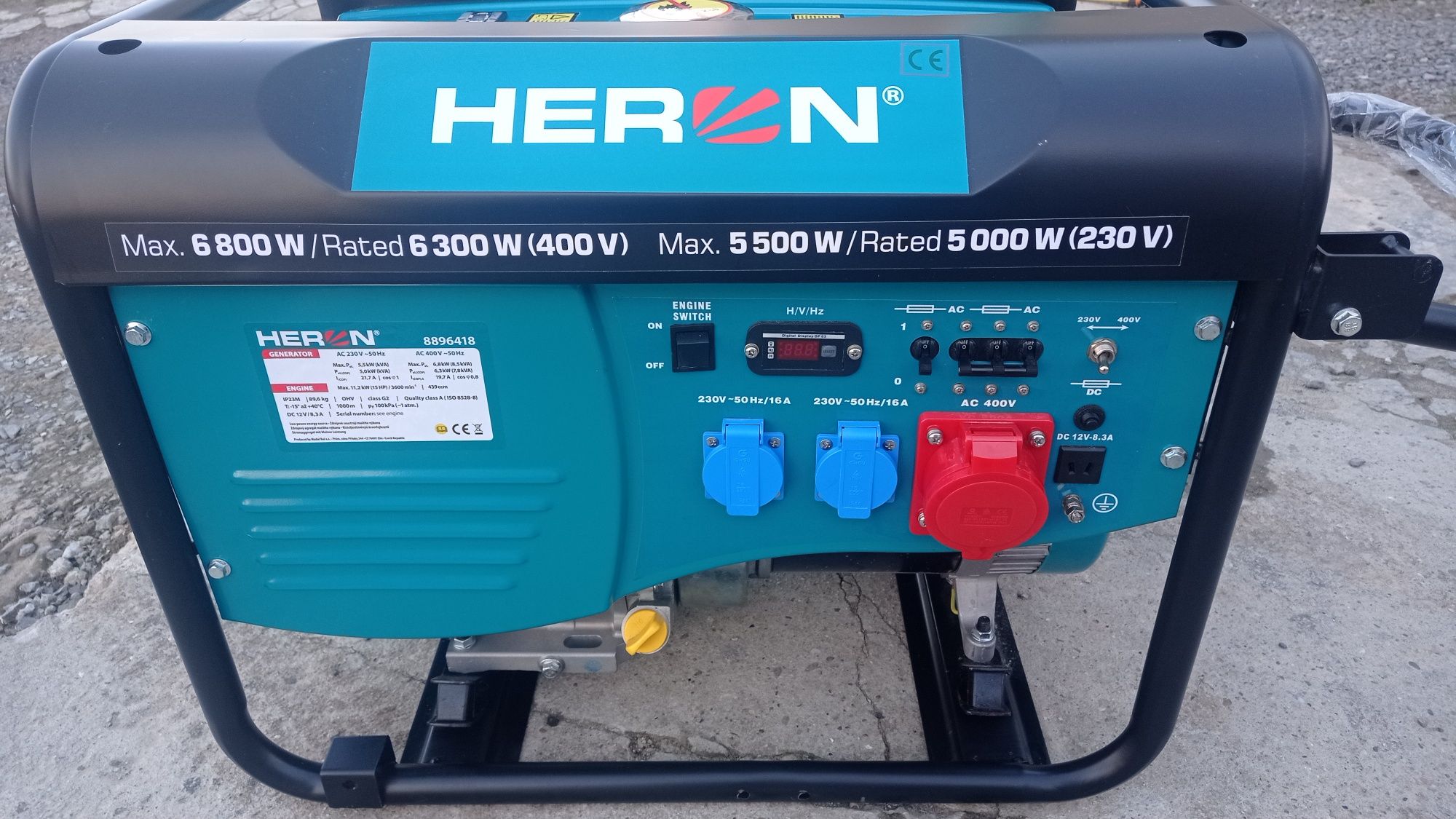 Генератор  Heron 6.8kw