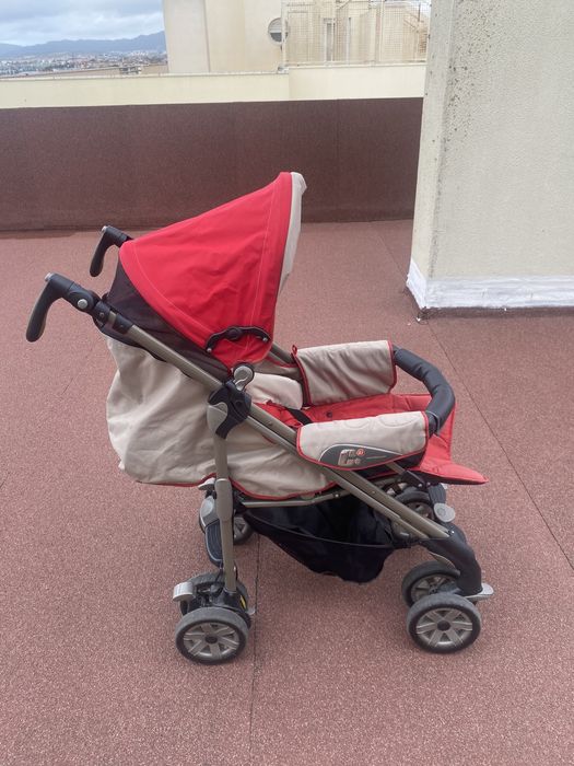 Carrinho de bebé CHICCO + ovo + cadeira de carro