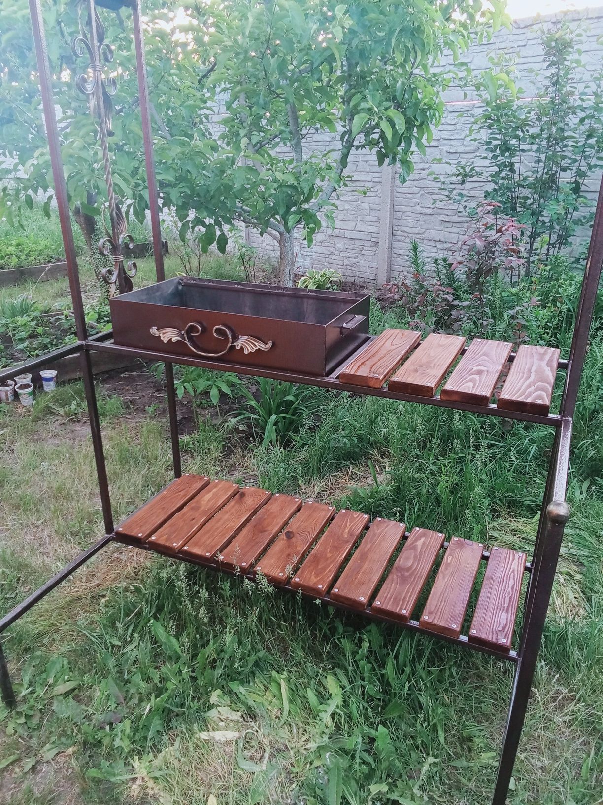 Мангал. Мангал с крышей.