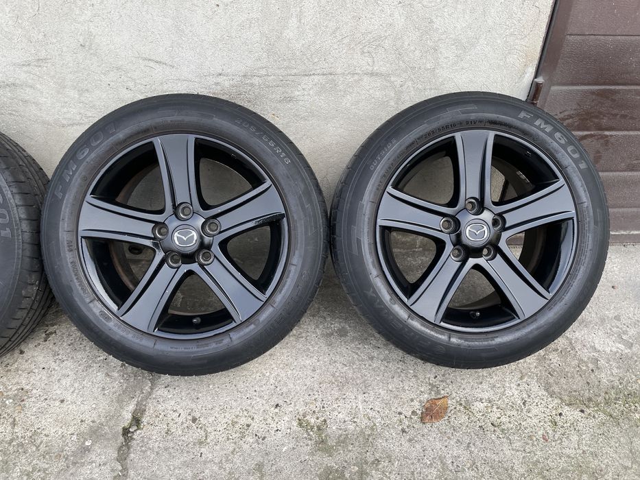 (132)Koła, Felgi 5x114.3 16” Oryginał Mazda