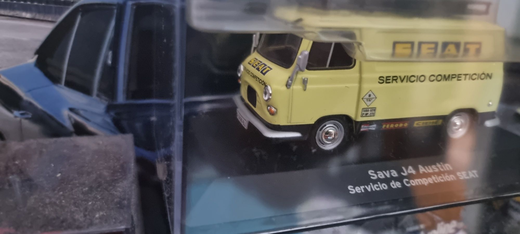 Carrinhas de assistência seat 1:43 modelos raras melhor oferta