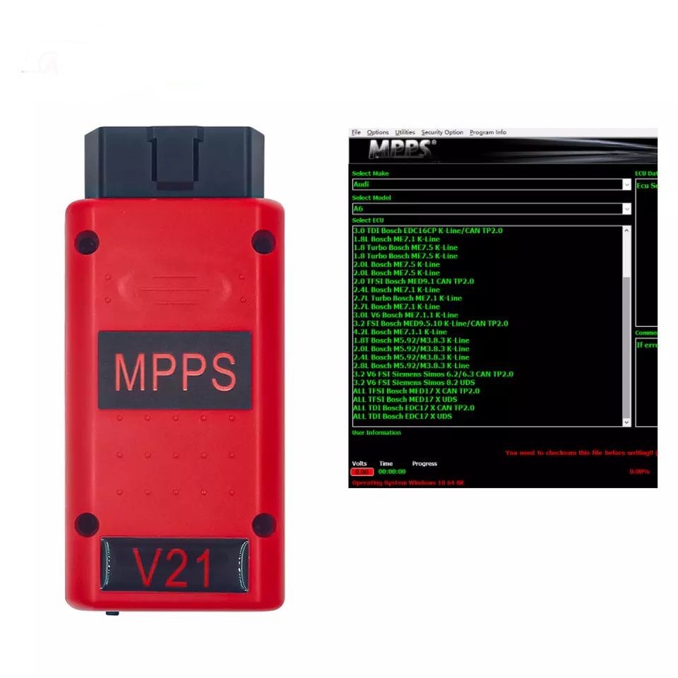 Програматор автомобільний MPPS v18 Flasher/ v21