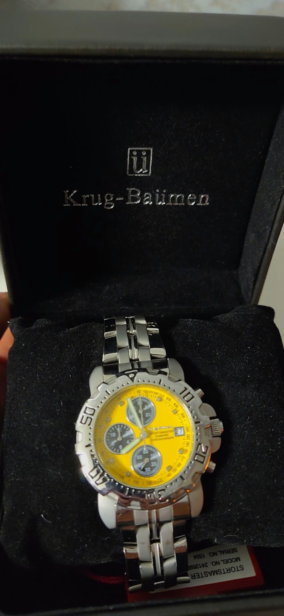 Relógio Krug Baümen Edição Limitada Sport Master Diamond