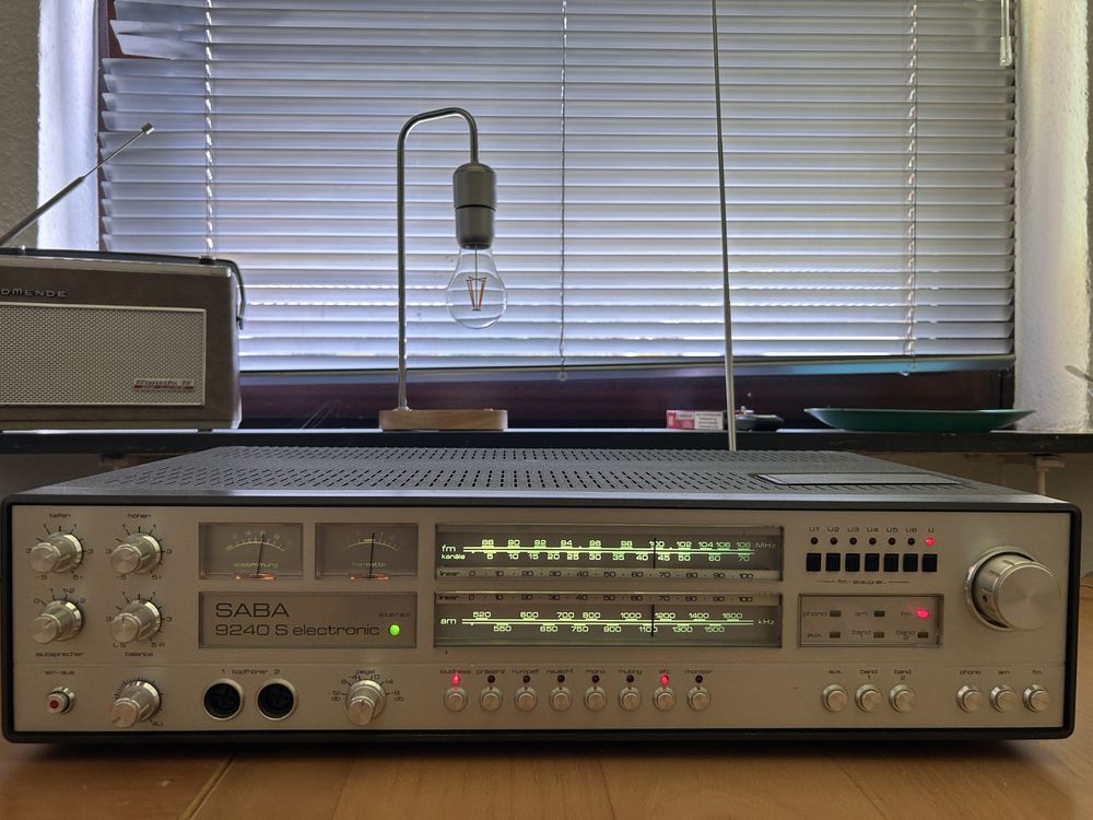 Amplituner Wzmacniacz Saba 9240 S Vintage Perfekcyjny Stan! UltraHi-Fi