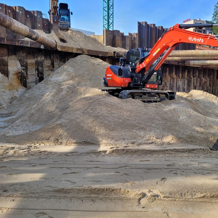 Rozbiórki i wyburzenia, wykopy i transport