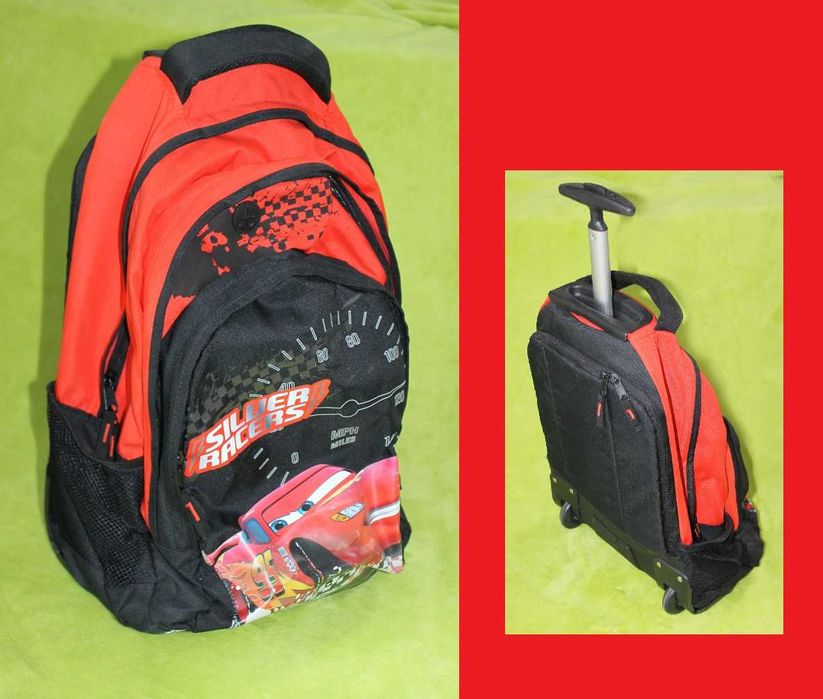 Plecak, torba na kółkach Auta Cars SUPER stan