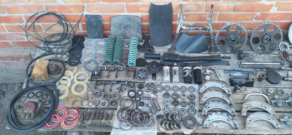 Зажигание ПМ-05/катушка генератора/прокладка/стоп/спицы/пружина К-750