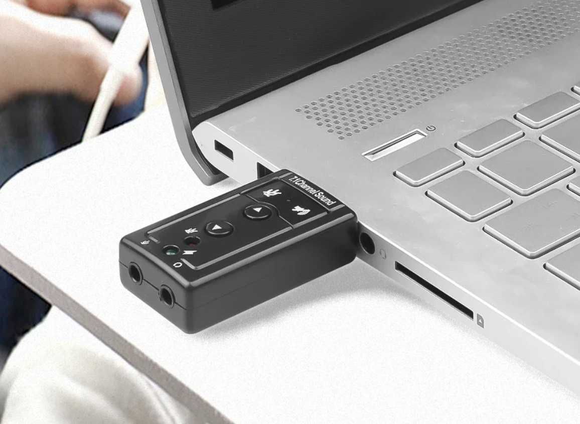 Звуковая карта USB 7.1