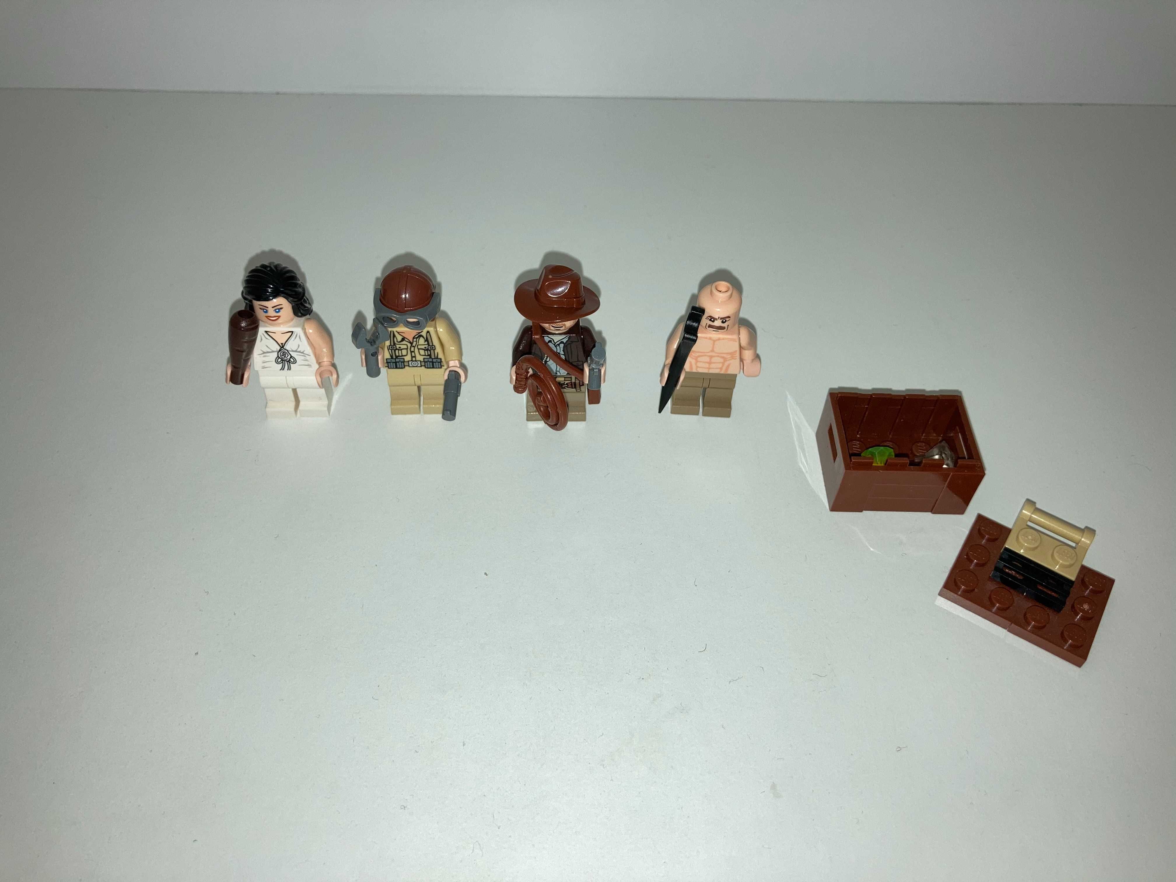 Lego Indiana Jones zestaw 7683 Walka na samolocie