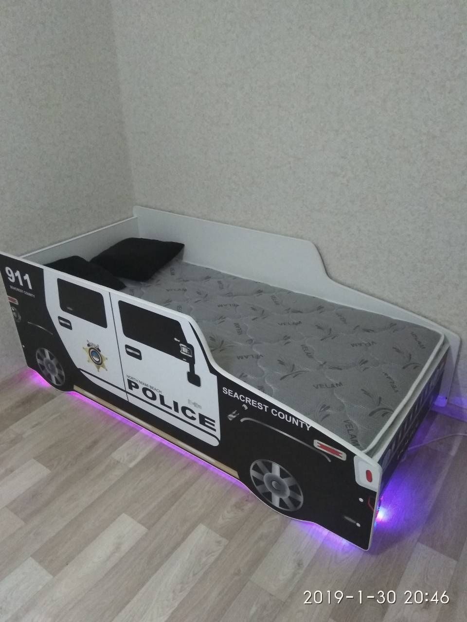 Кровать машина джип БМВ+Бесплатная доставка.