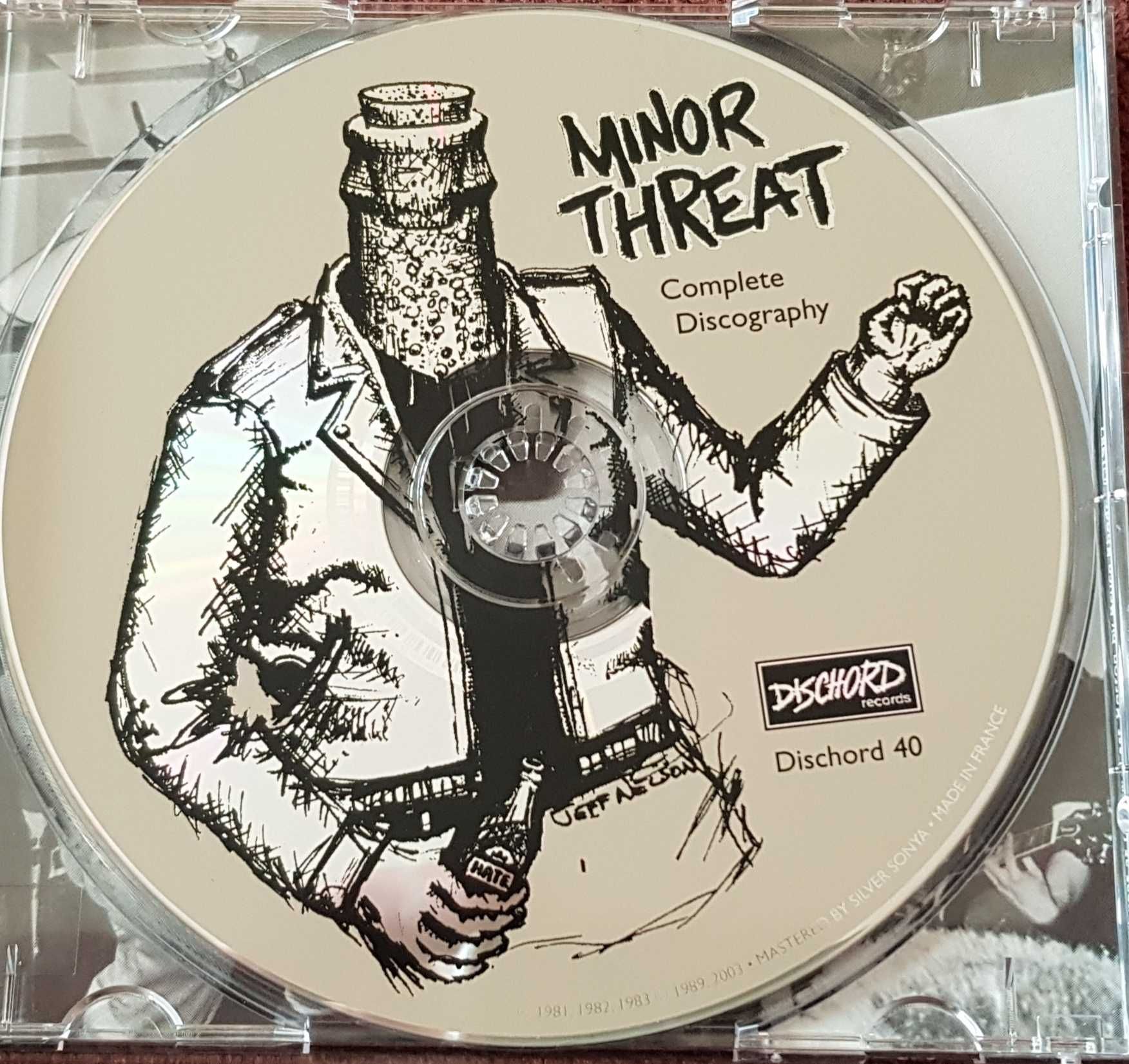 Minor Threat Complete Discography CD Punk Rock