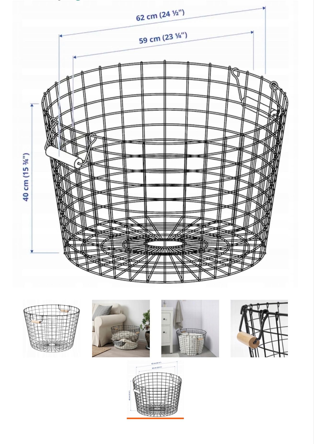 Cesto grandę Ikea