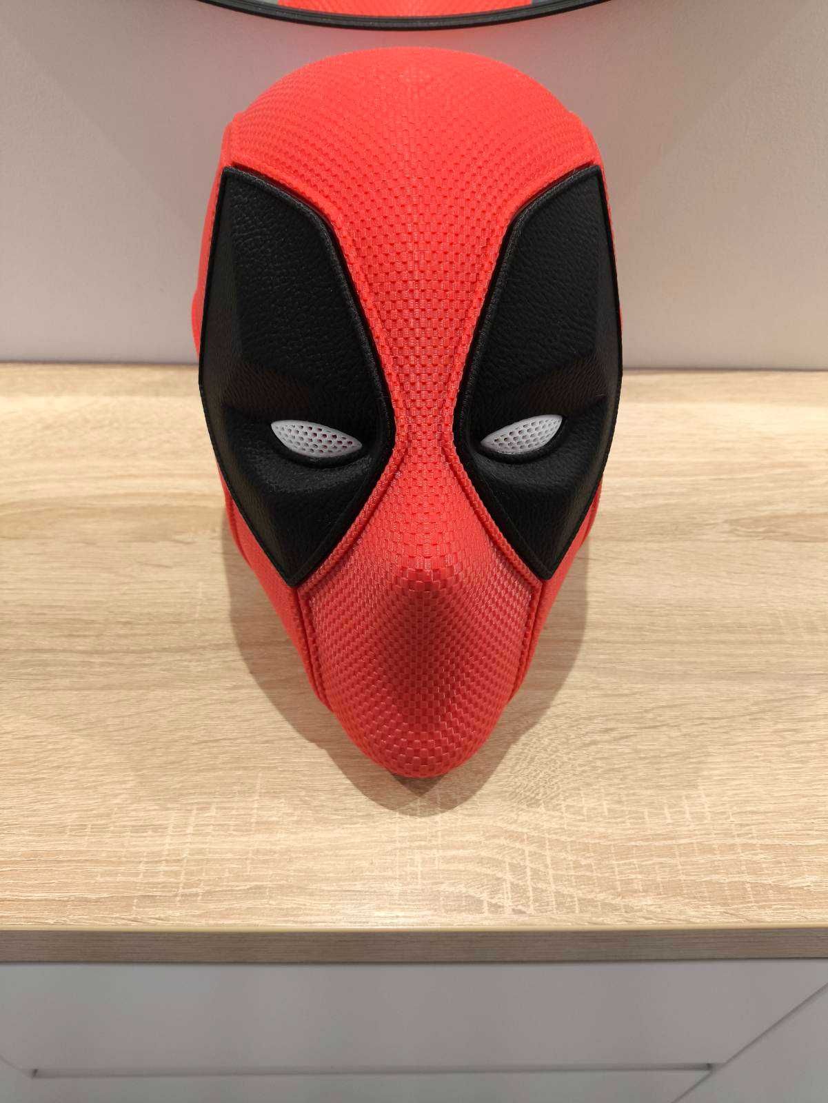 Maska Deadpool - Cosplay, duża, real size