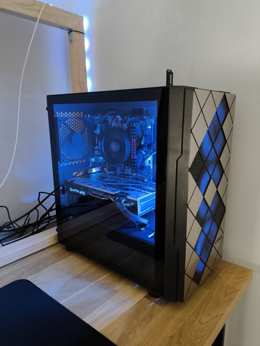 Komputer Ryzen 5 2600 / RX 580 / SSD / Windows 11 Pro