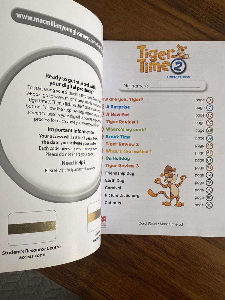 Tiger Time 2 - Student’s Book with eBook