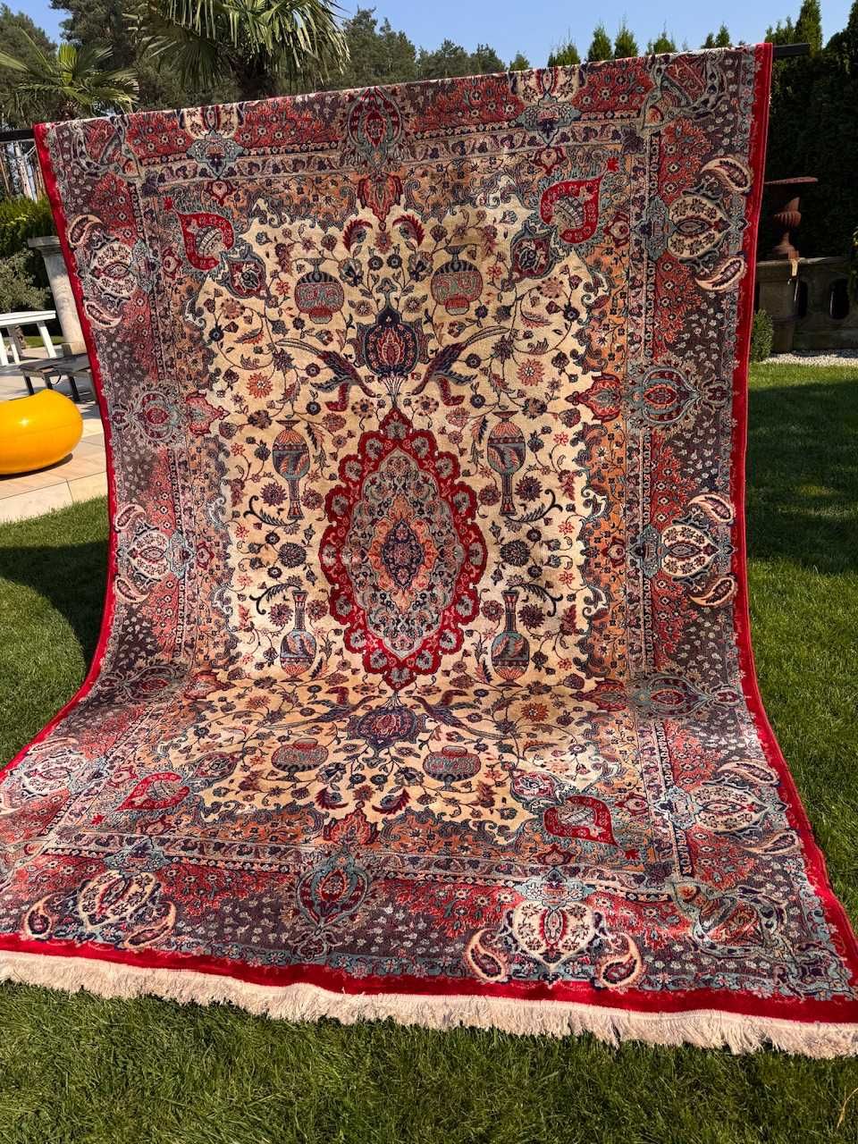 Dywan jedwabny wzór perski Goum Ghoum 335x235 galeria 7 tyś