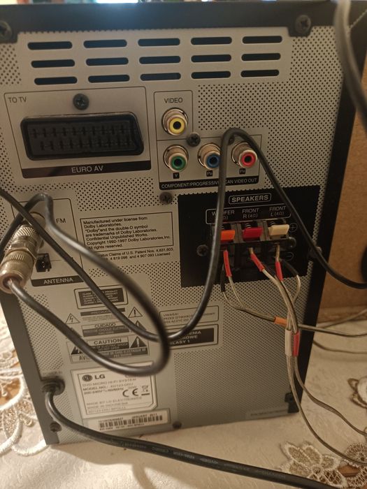 Wieża hi-fi LG XD123