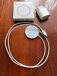 Беспроводная зарядка MagSafe+блок питания 20w Apple