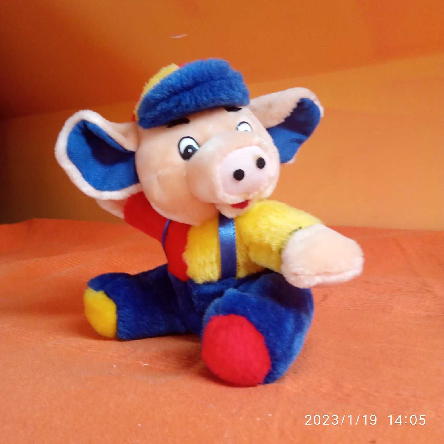 świnka świnia - zabawna maskotka pluszak przytulanka