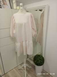 Nowa sukienko - tunika w pudrowym różu m-ki Primark  r. 48