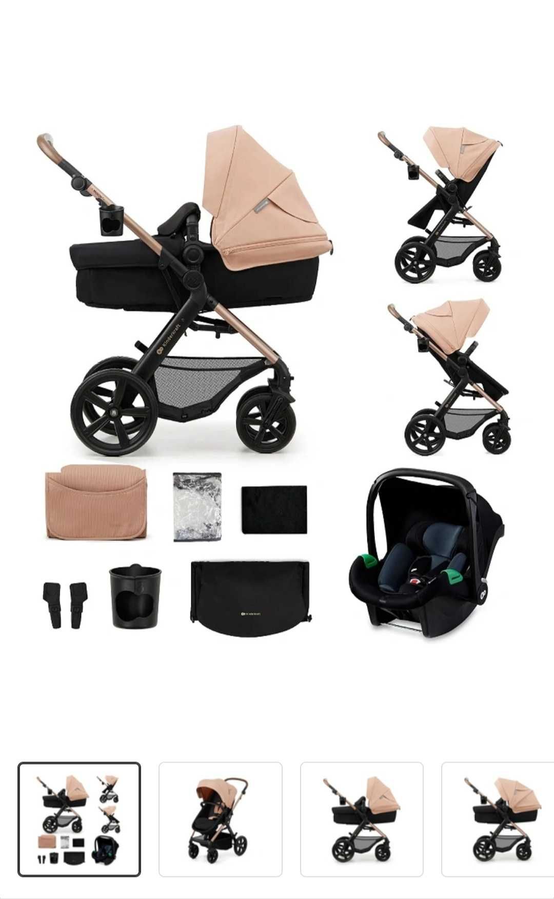 Wózek 3w1 KINDERKRAFT Moov 2