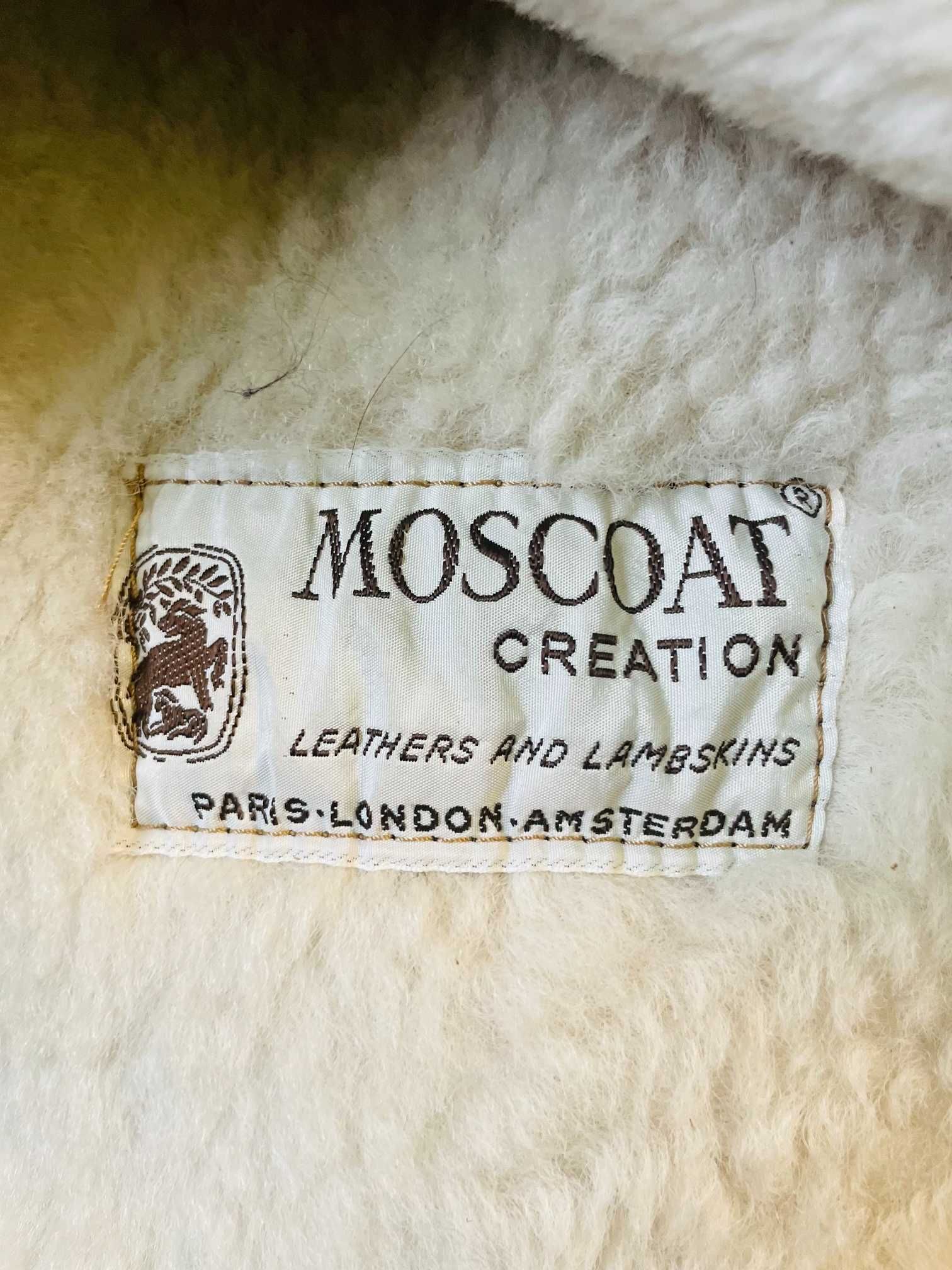 Женская дубленка MOSCOAT Creation. Овчина. L-XL