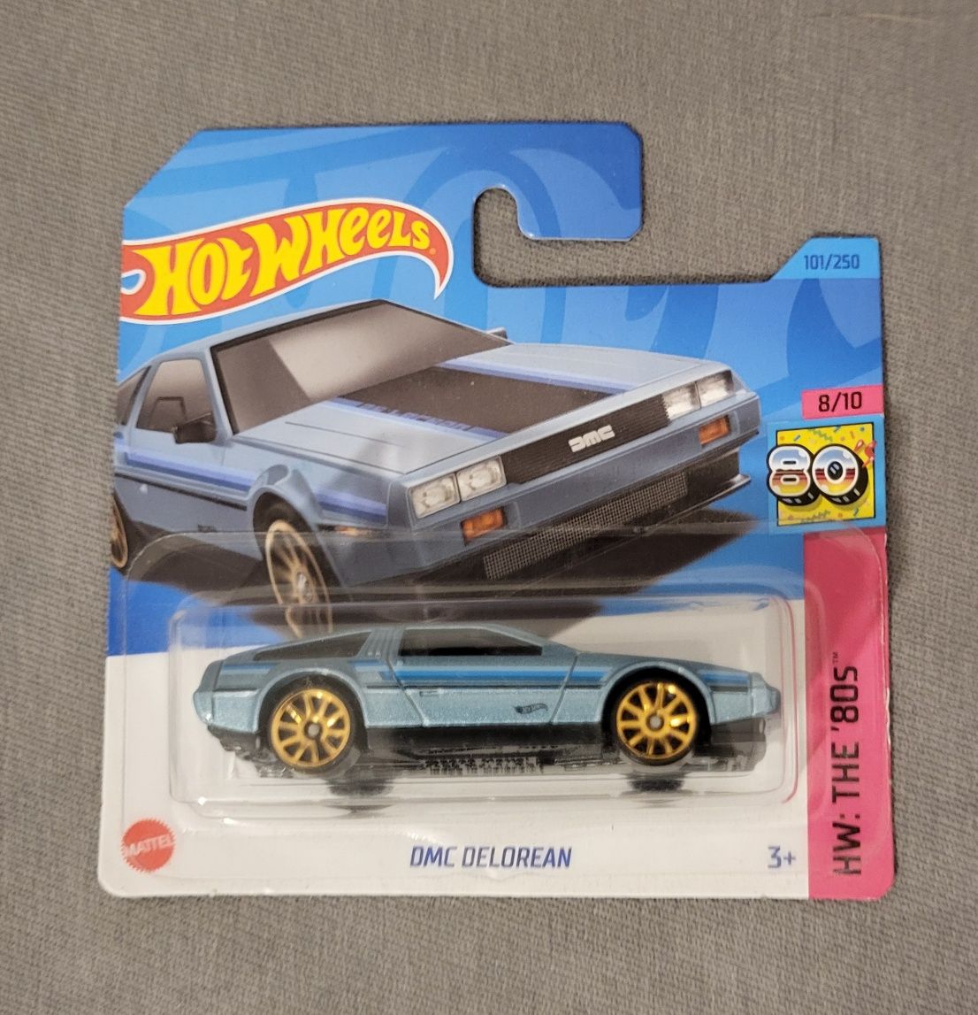 Hot wheels delorean
