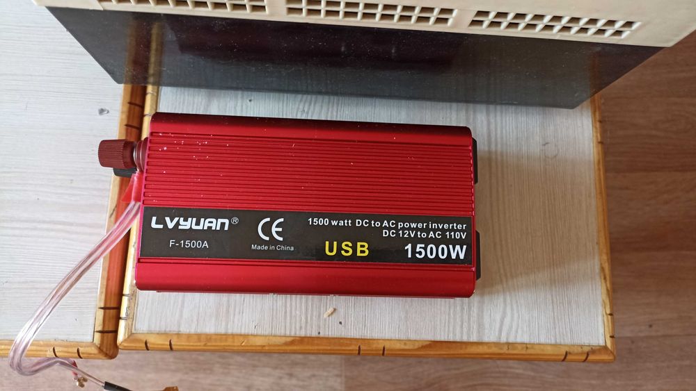Інвертор перетворювач для котла, холодильника, 1500 W