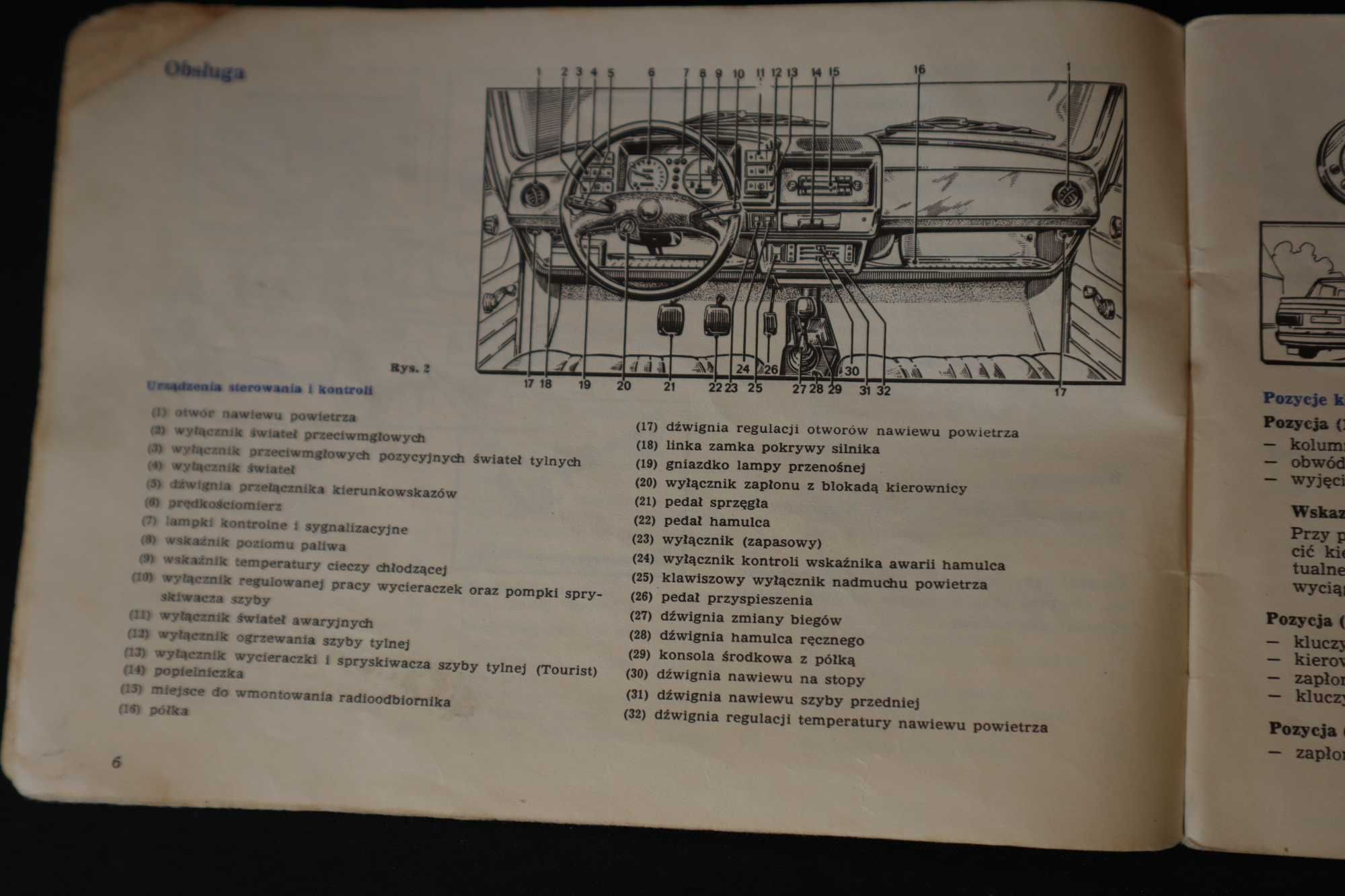 Instrukcja  użytkowania WARTBURG IFA1988  b091653