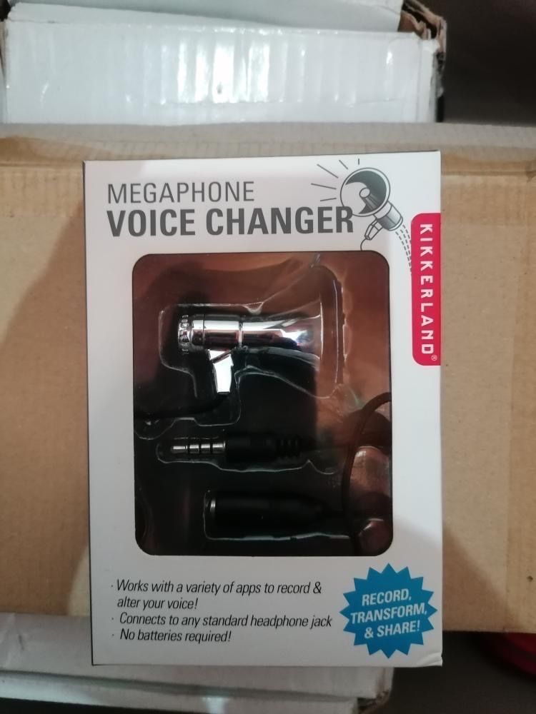 Voice Changer [ Megaphone ] p/ smartphone