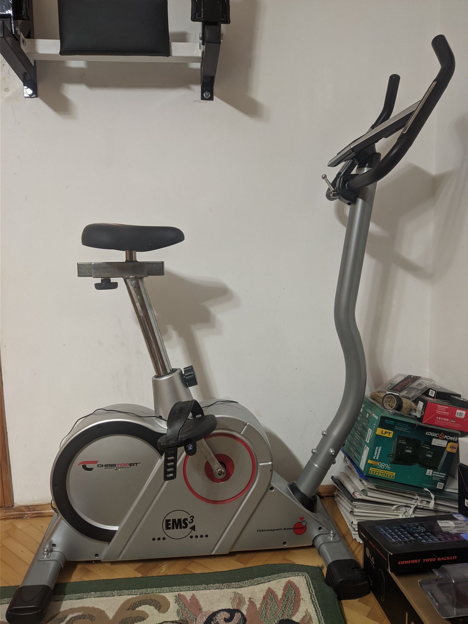 Велотренажер
Christopeit Ergometer EMS 3