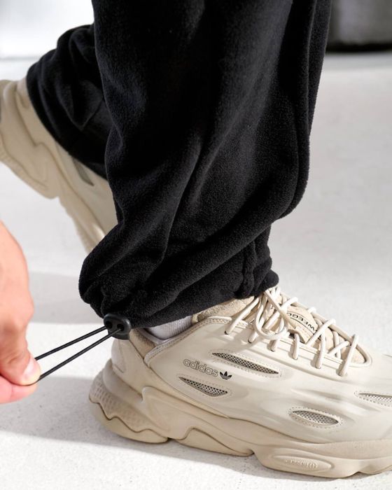 Мужской зимний костюм ДВОЙНОЙ ФЛИС кофта и штаны 46-56 Черный серый