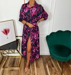Sukienka maxi kwiatowy print