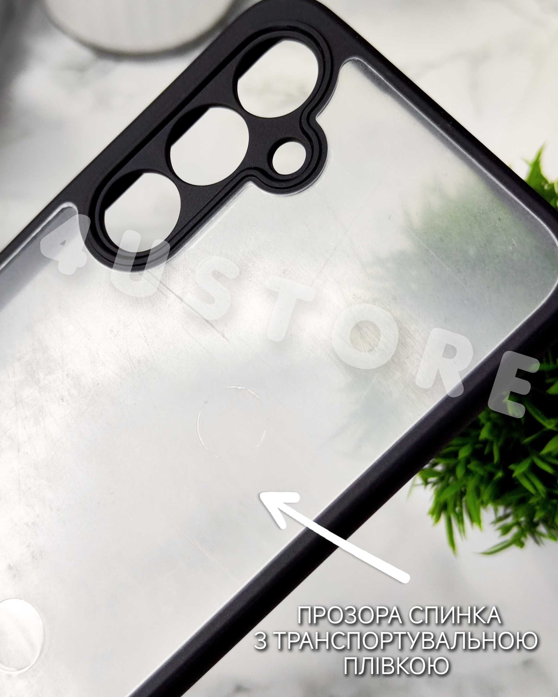 Чехол Black TPU Samsung A25 A35 A55 противоударный чохол протиударний