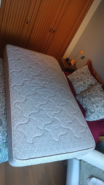 Colchão de molas para cama de solteiro 1,90x1,00m