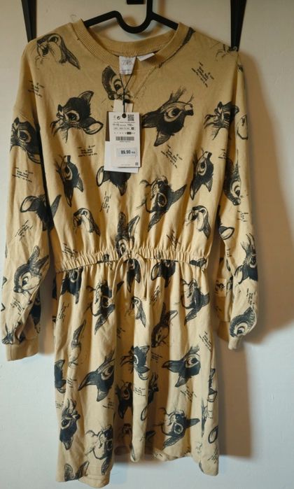 Sukienka Zara dziewczynka wiosna 152