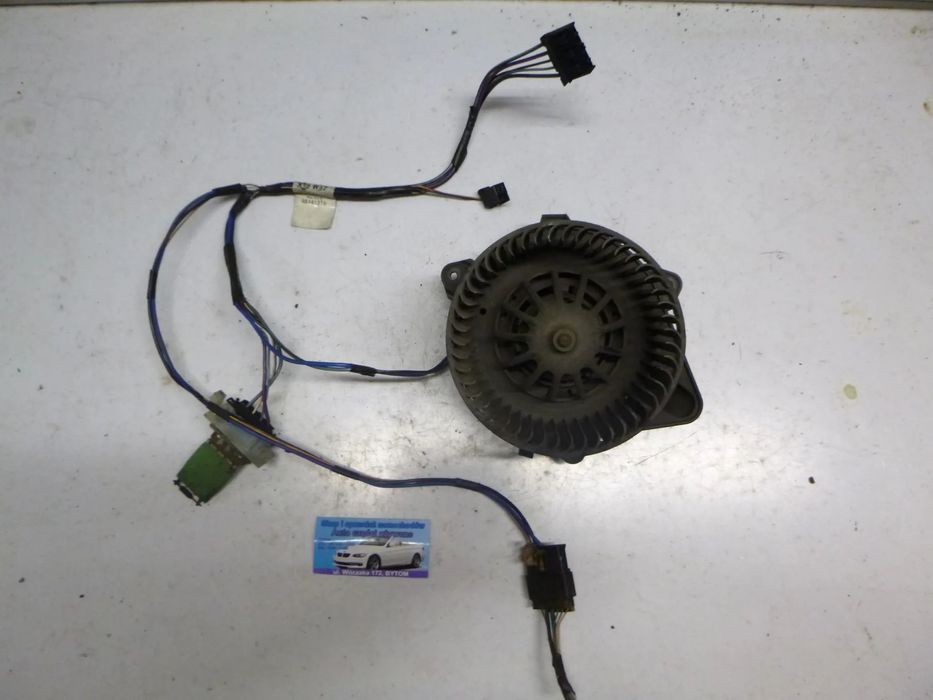 DMUCHAWA WENTYLATOR FIAT PUNTO II 1,2 8V  2005r  LIFT  035533E  + REZYSTOR
