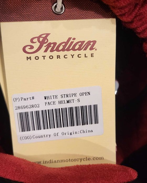 Kask motocyklowy otwarty Indian A 500 r. S (55-56 cm)