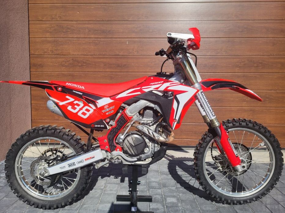 Honda CRF 450!!  2017 !!! 79 mhg !! Idealny stan !! Nowe opony !!