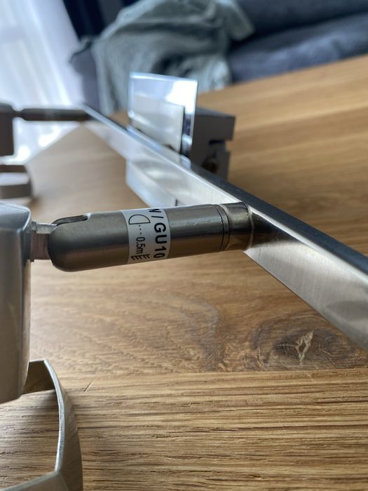 Kinkiet podwojny, satynowy