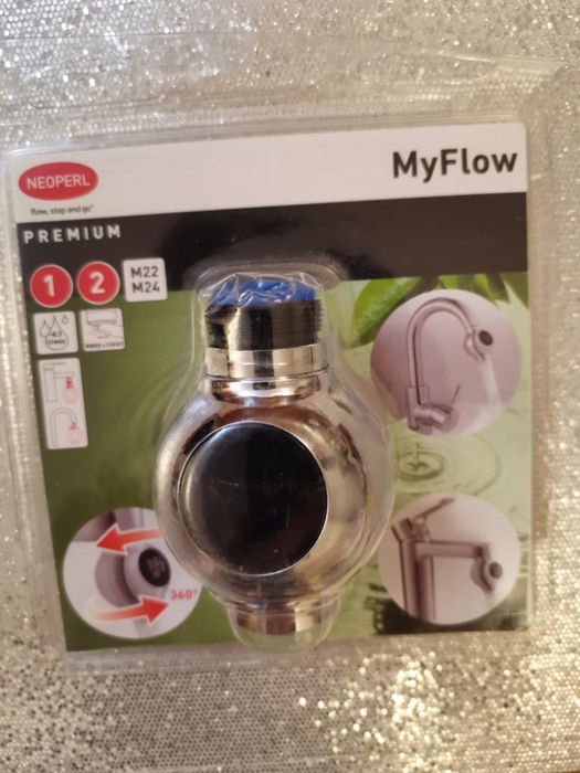 Przepływomierz NEOPERL MyFlow
 Do pomiaru zużycia i temperatury wody