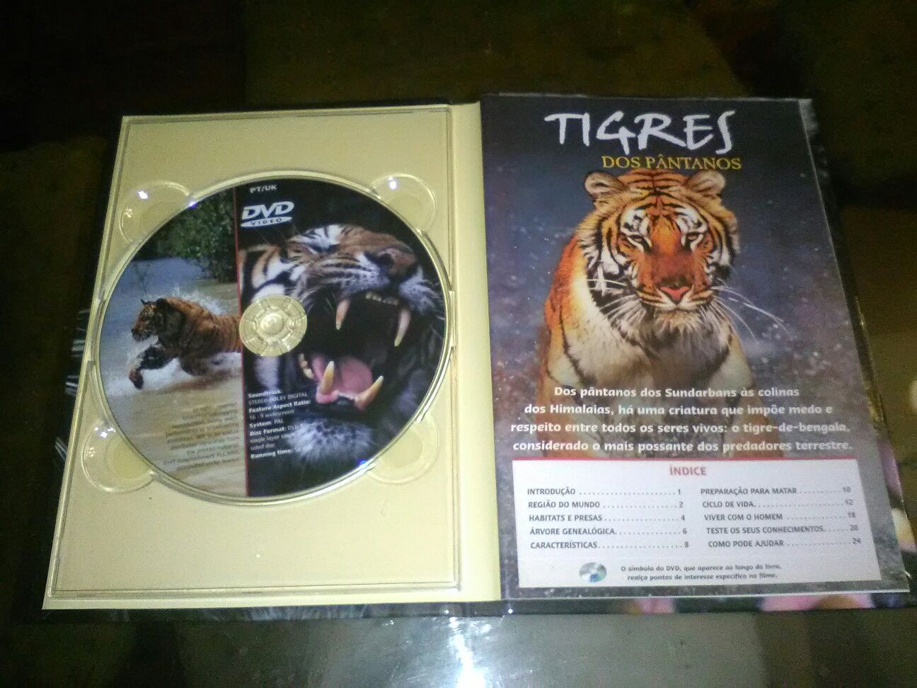 Dvd Tigre dos Pântanos