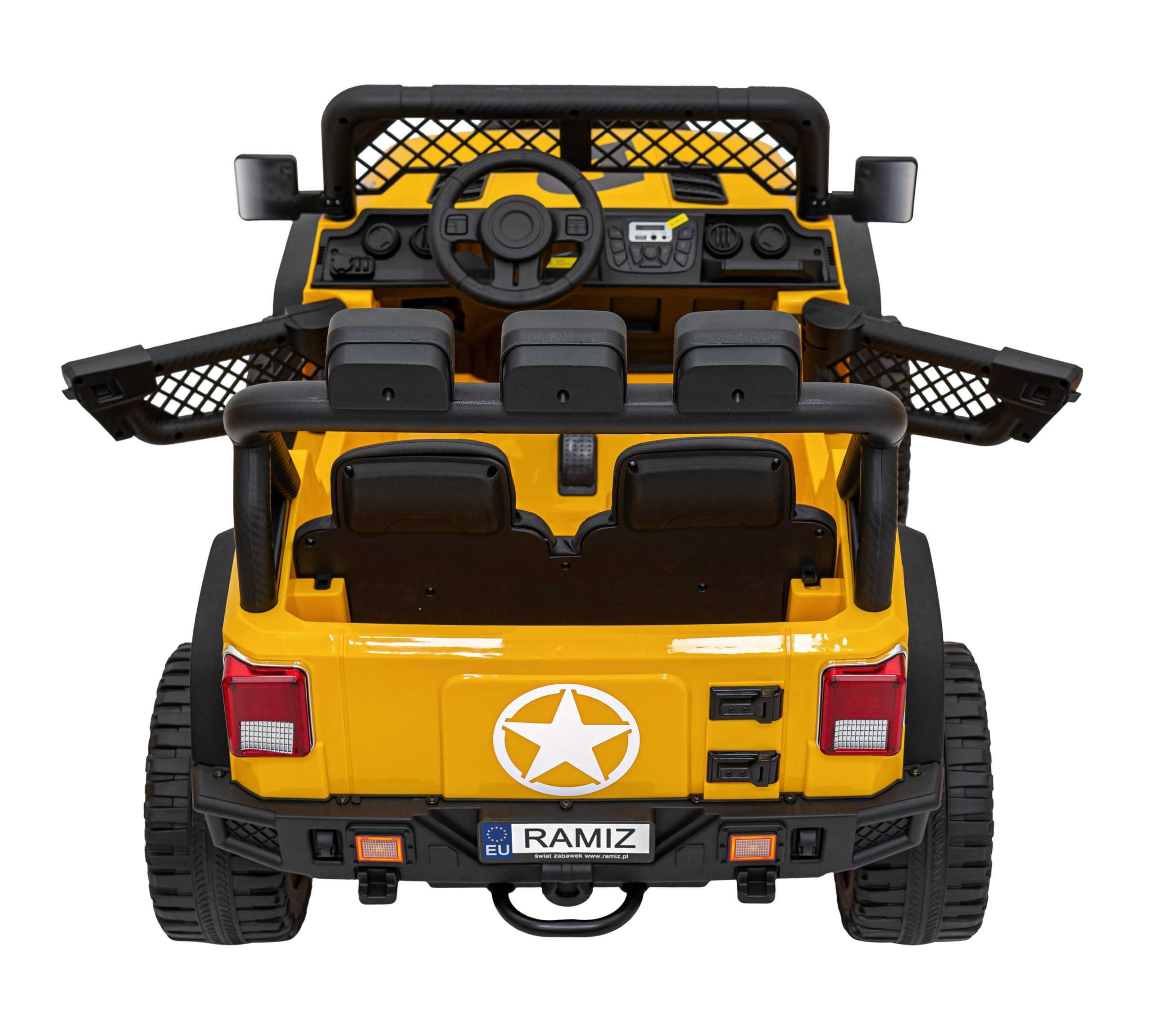 AUTO jeep Geoland Power dla 2 dzieci do 50kg 2x200W 24V7Ah 3 Szybkości