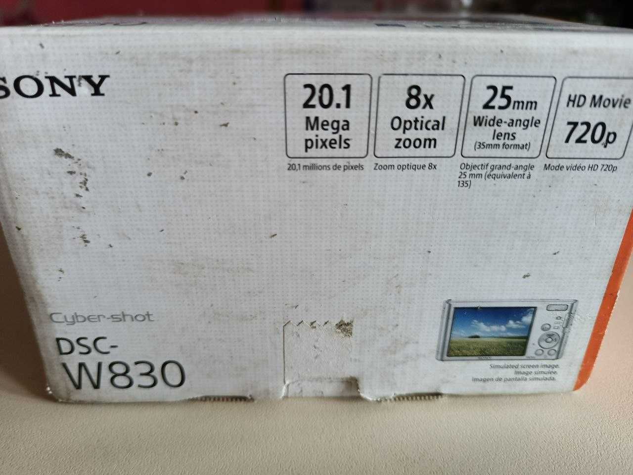 Цифровий фотоапарат Sony Cyber-shot DSC-W830