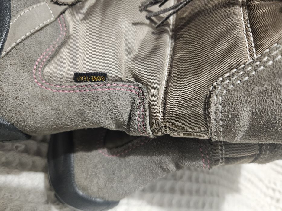 Piękne buty kozaki geox 34 gotatex ocieplane skóra