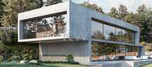 Terreno com projeto aprovado para construção de moradia de luxo com vi
