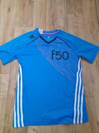 Дитяча тренувальна футболка adidas F50 - блакитний колір