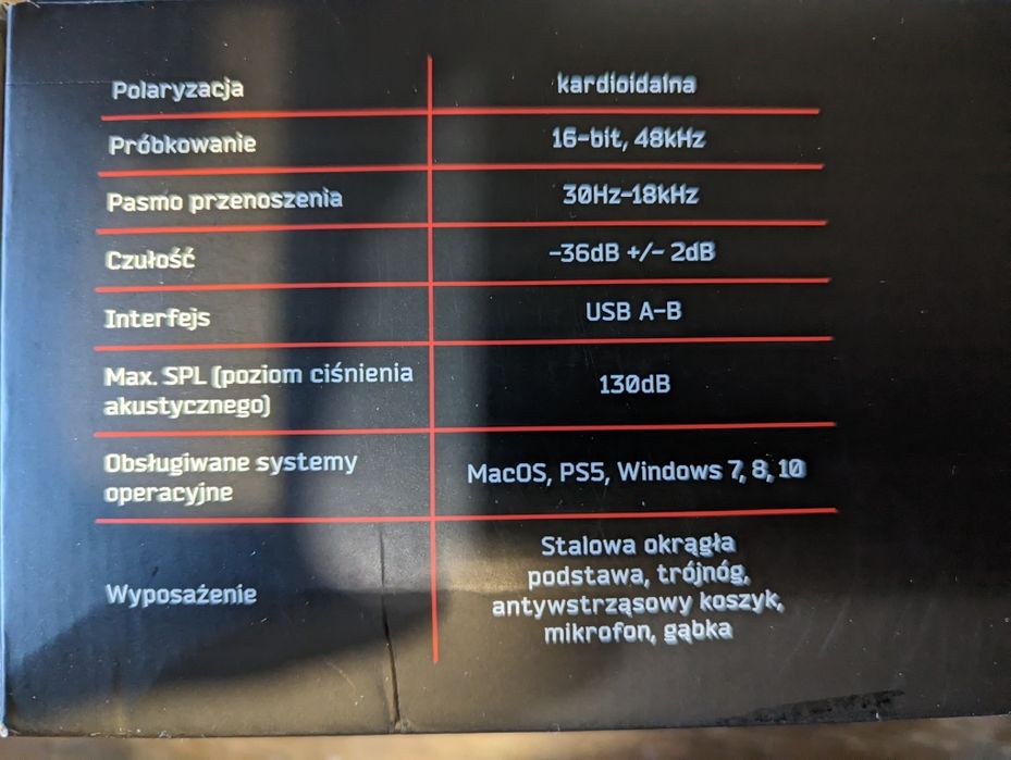 Mikrofon MAD DOG Pro GMC501