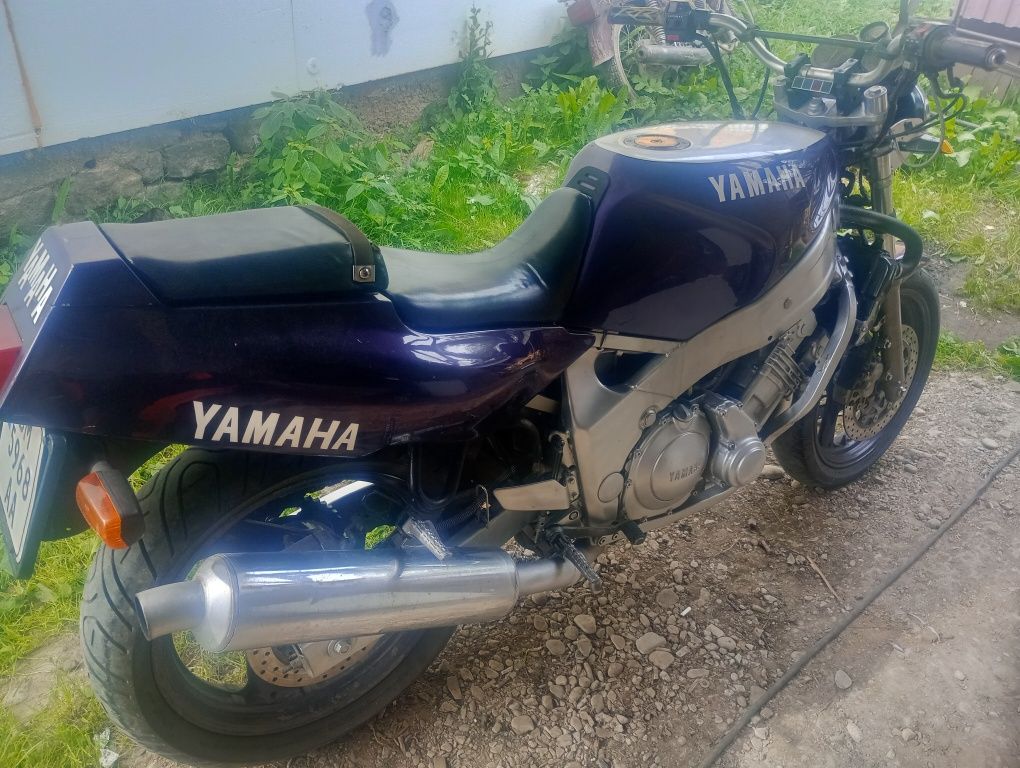 Yamaha fzr 600на укр номерах